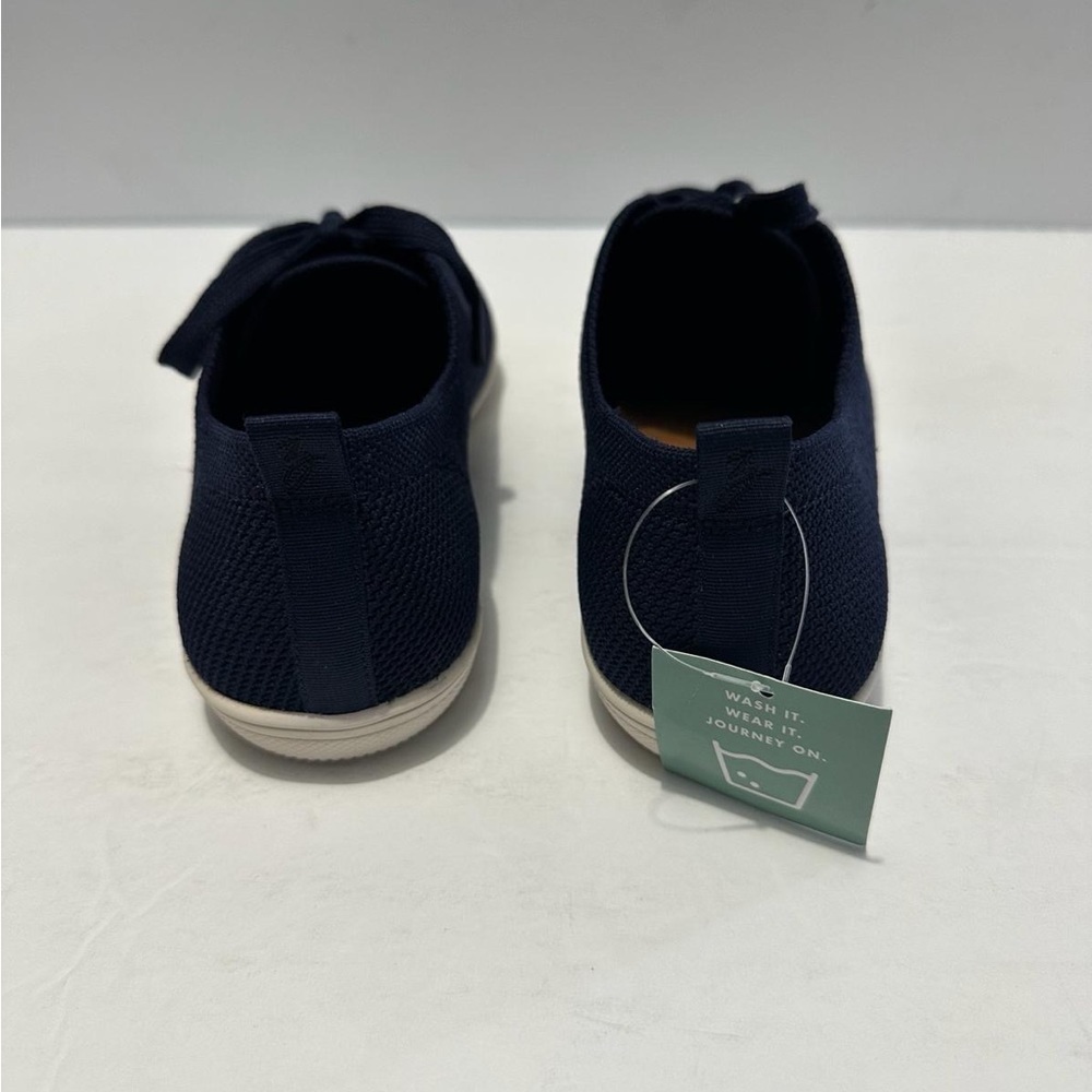 Zodiac Penny Knit Casual Lace Up Shoes Sneakers Navy Blue Women's Size 8m - Picture 4 of 7
